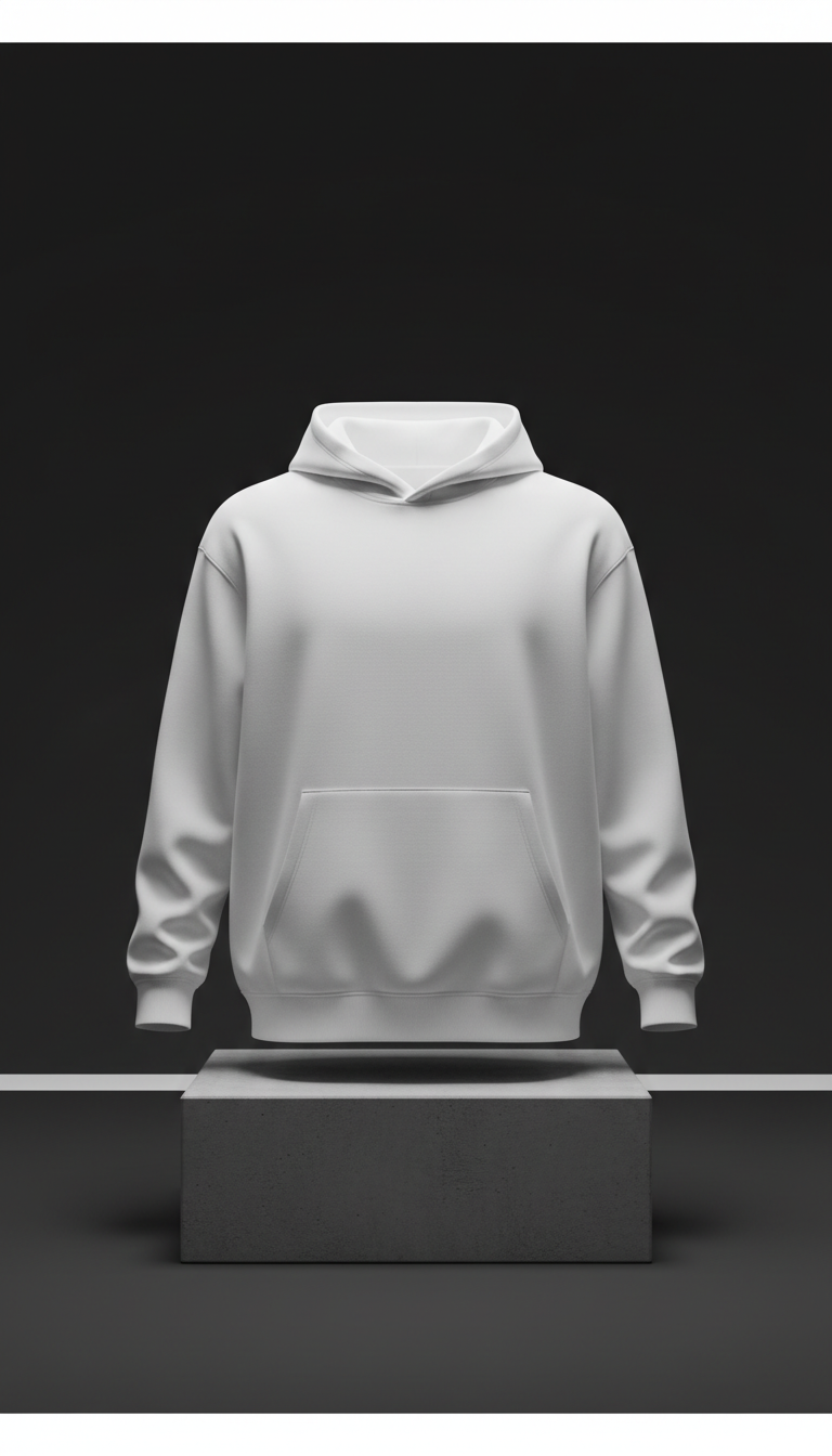 Signal White Urban Tech Hoodie
