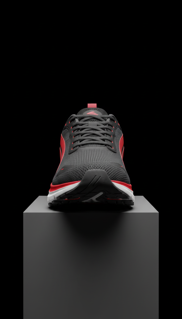 Metro Red Pulse Performance Runner
