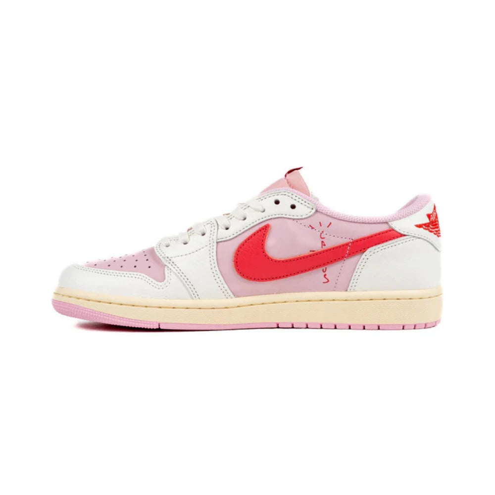 Travis Scott x Air Jordan 1 Low OG SP 'Sail/Tropical Pink'