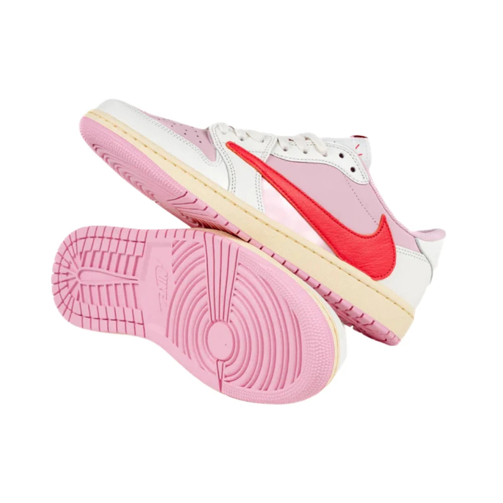 Travis Scott x Air Jordan 1 Low OG SP 'Sail/Tropical Pink'
