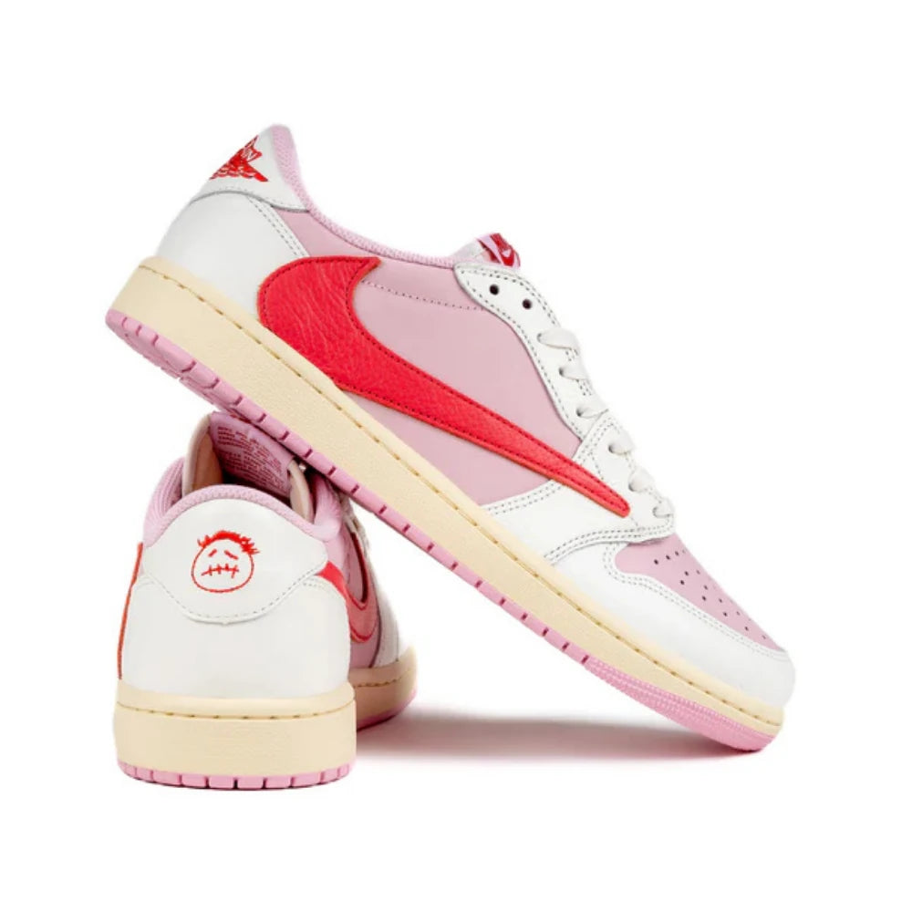 Travis Scott x Air Jordan 1 Low OG SP 'Sail/Tropical Pink'