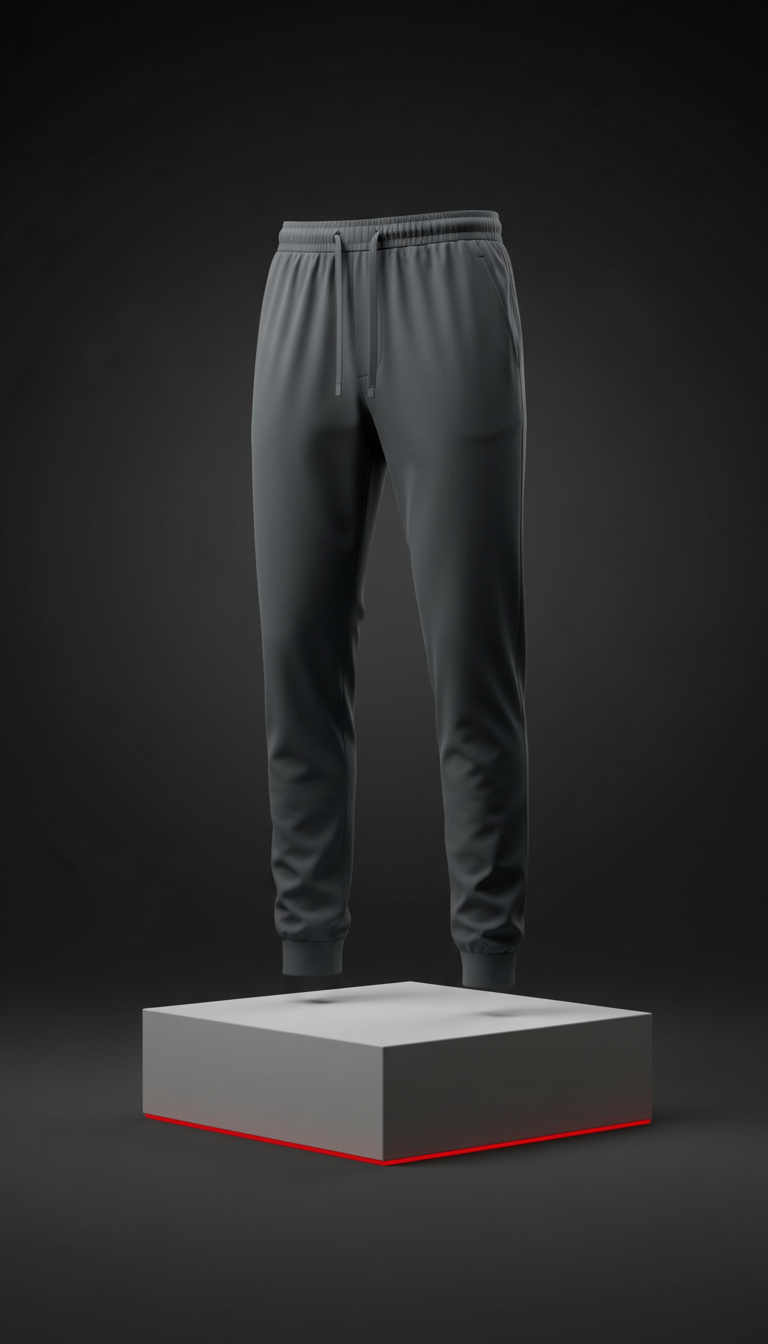 Steel Gray Cityline Tapered Joggers